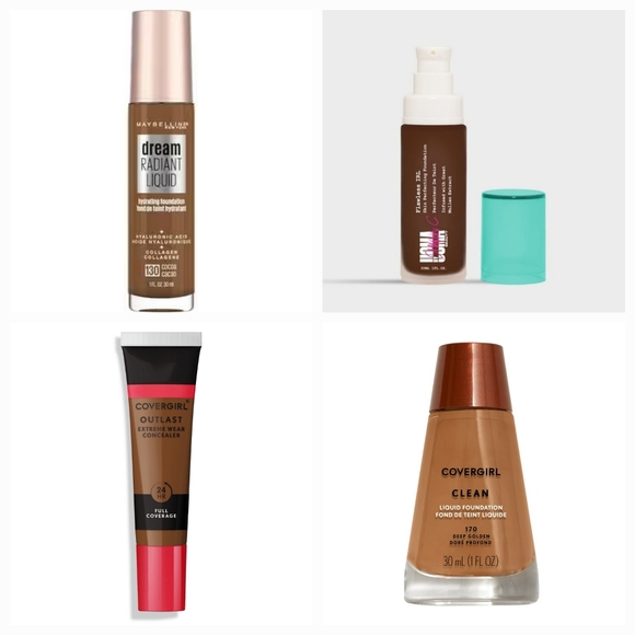 Uoma Beauty Other - New Uoma, Covergirl, Maybelline Bundle Of 3 Foundation And Concealer Makeup